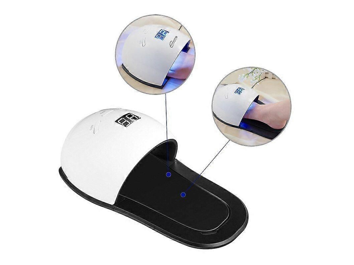 Lâmpada Uv Led para Secagem de Unhas, Manicure, 30 Leds Uv, Adequada para Todos os Tipos de Esmalte. GOKOCO