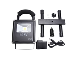 Rebe-linterna Led Portátil De 10w Multifunción Para Camping Y Exterior, Lámpara De Trabajo Y Tienda (negro)