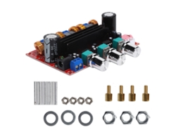 Placa Amplificadora De Audio Digital De 2.1 Canales Xh-m139 Tpa3116d2 2x50w+100w 12v-24v