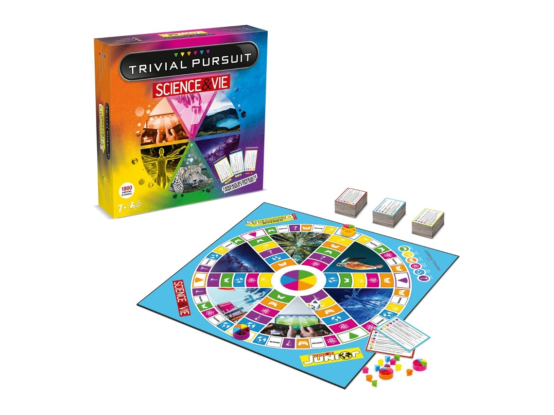 Juego de preguntas y respuestas TRIVIAL PURSUIT Science & Vie