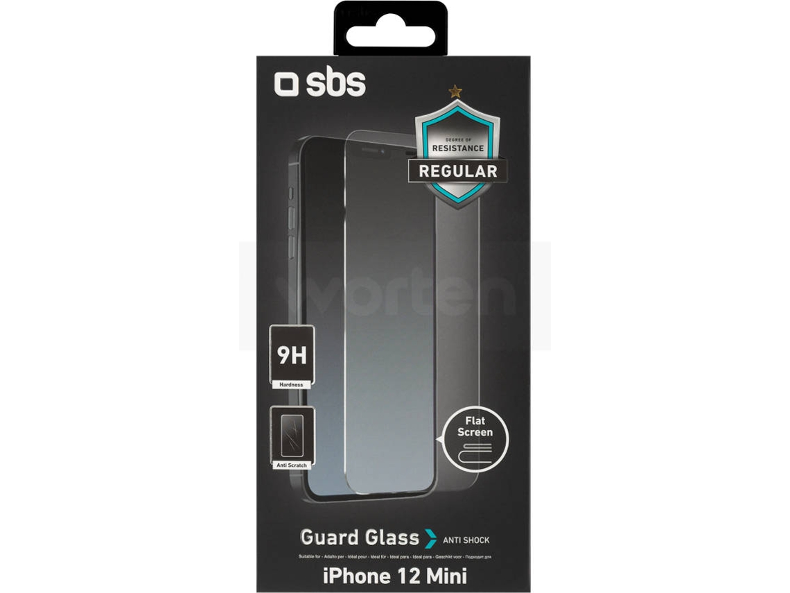 Protector de Pantalla iPhone 12 Mini SBS Resistencia+