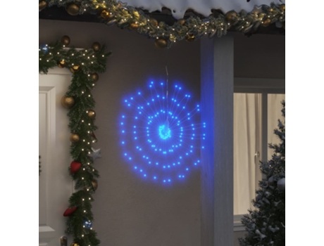 Luces de Navidad VIDAXL Estrellas Led Azul (17 cm)
