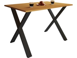 Mesa de Comedor de Madera Mesa de Cocina Xona X 110x80 Vcm
