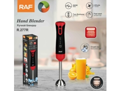 Licuadora eléctrica portátil de estándar europeo, unidad individual para exprimir, batir huevos y mezclar ingredientes MDUG (roja)