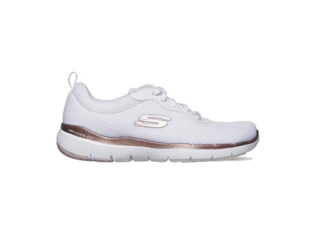 Botas SKECHERS Malla Arejada Mujer (39 - Blanco)