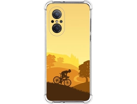 Carcasa para Huawei Nova 9 SE TUMUNDOSMARTPHONE Dibujos Antigolpes Ciclista Multicolor