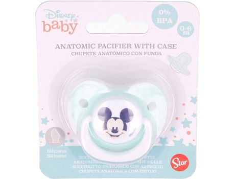 Chupete MICKEY MOUSE 65693 Verde (0 - 6 meses)