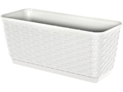 Maceta PROSPERPLAST Ratolla Case P (Blanco - 49.2 x 17.2 x 17.4 cm)