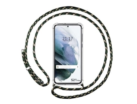 Carcasa Samsung Galaxy S21 Plus TUMUNDOSMARTPHONE Colgante Verde