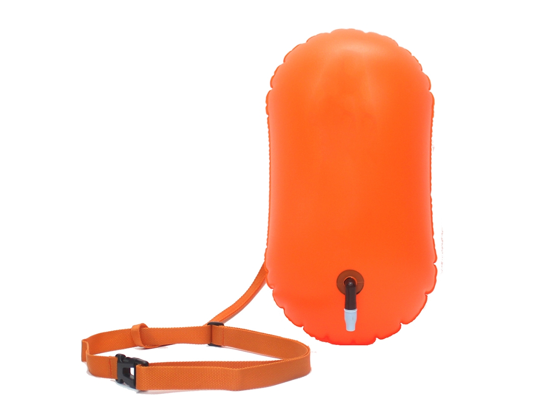 Flotador de natación de PVC resistente con correa ajustable para ríos, lagos y mareas.