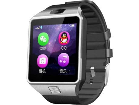 Smartwatch GETEK DZ09 Plateado