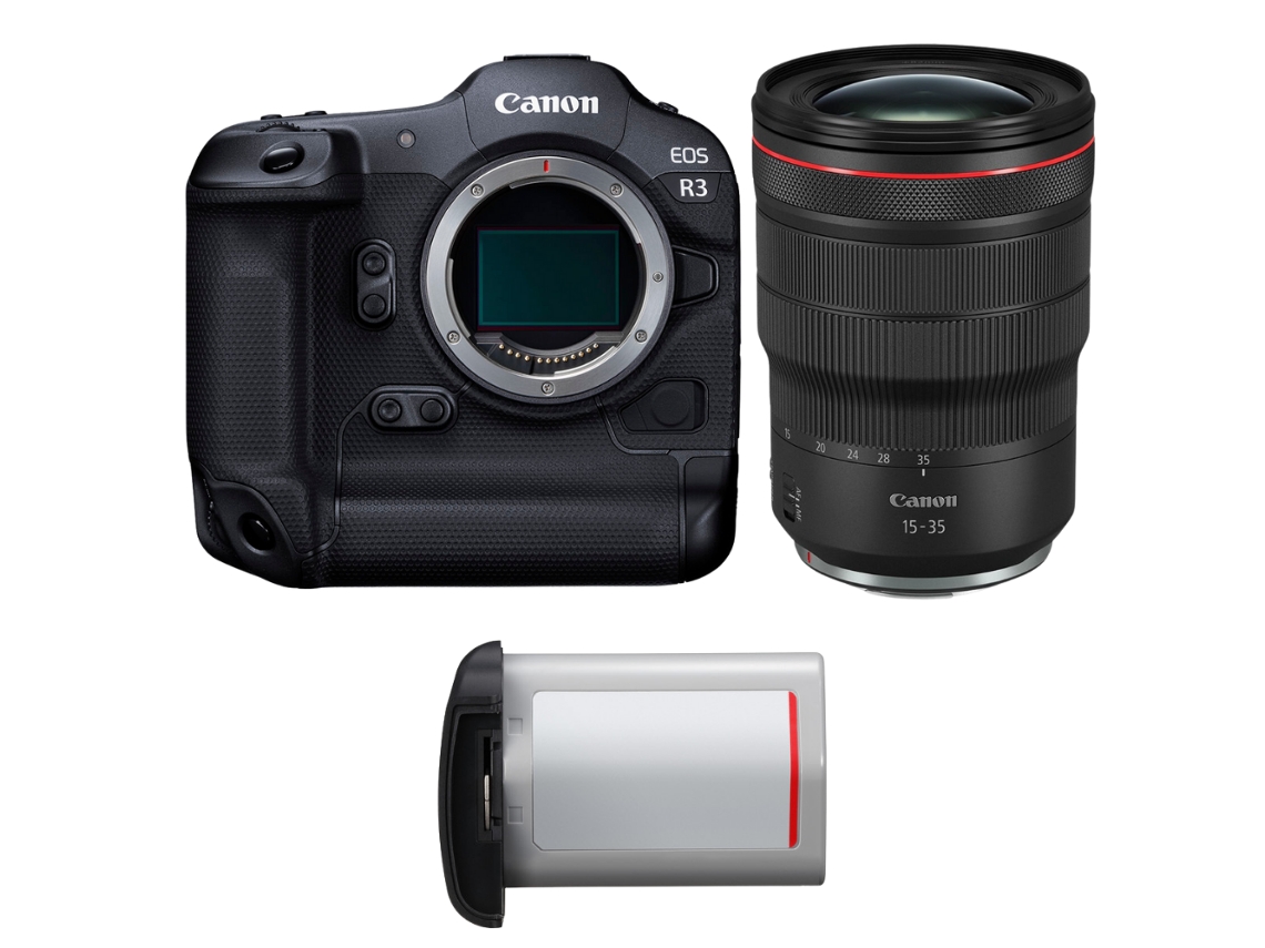 Canon Eos R3 + Rf 15-35mm F/2.8 L Is Usm + 1 Canon Lp-e19 + Ebook “20 Consejos Para Fotos Que Impactan”