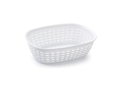 Cesta panera rattan blanca