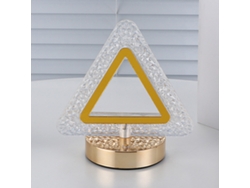 2026-lámpara De Mesa De Cristal Recargable Con Protección Ocular Luz Ambiente Regulable Regalo Romántico