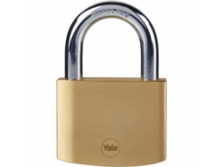 Candado de llave YALE Latón Rectangular