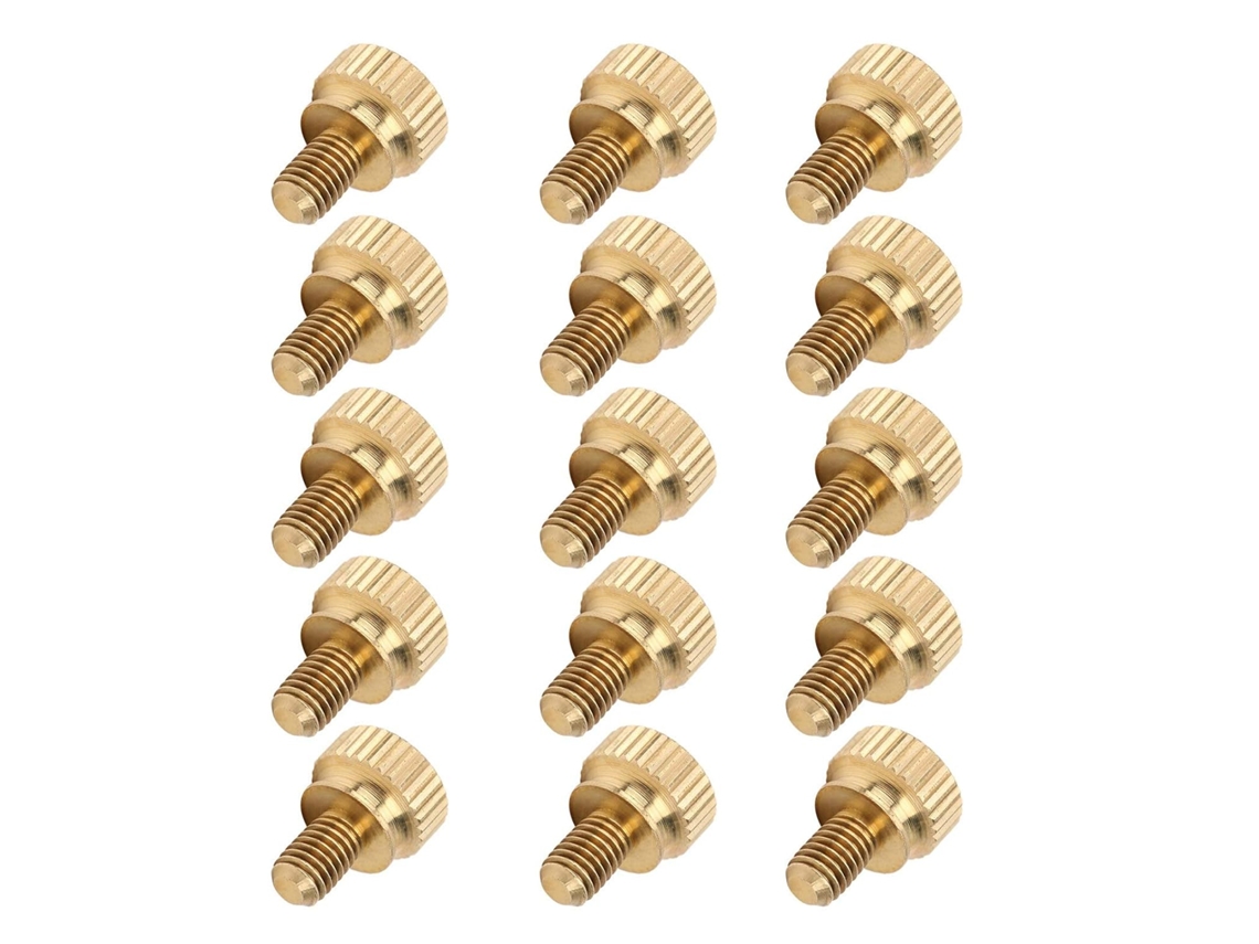 50 Piezas (m5*8mm) De Tornillos De Mariposa Planos Engrasados De Cobre Puro Stededer Elements