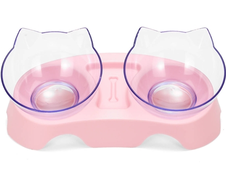 Bebedero para Gatos JOASHUAL Rosa (26.5x8 cm - 800ml)