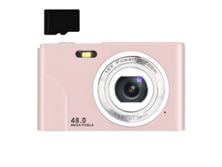 Cámara digital Inf 48 Mp, 1080p FHD, Zoom 16x, Tarjeta de memoria de 32 GB Panoona
