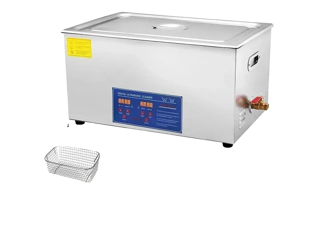Limpieza ultrasónica, potente rendimiento de limpieza, diseño fácil de usar, 22 L, 480 W, OEM