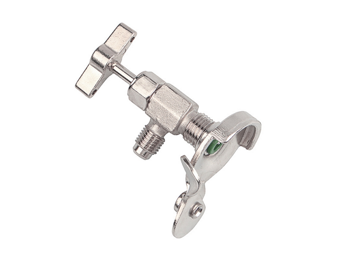 Válvula De Perfurar Para Refrigerante Lata Ar Condicionado Carro Geladeira Interface De Saída De Ar Uk 11mm