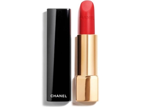 Labial CHANEL Rouge Allure Velvet - Color 57 Rouge Feu