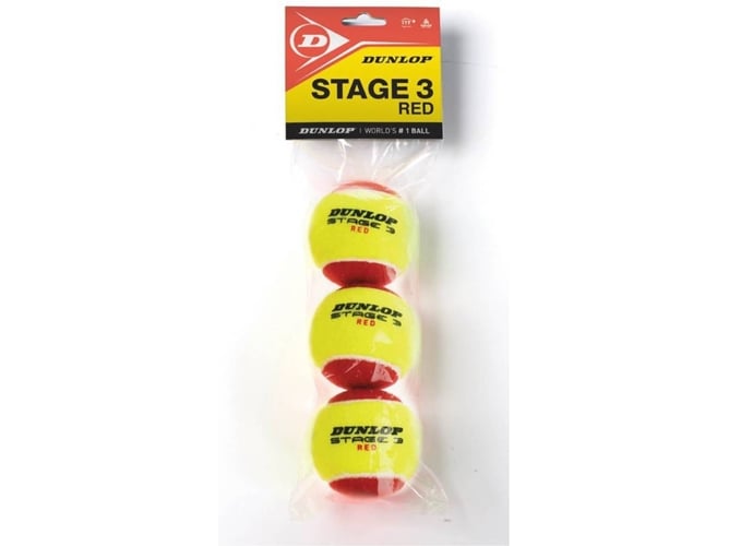Pelota de Tenis DUNLOP Stage 3