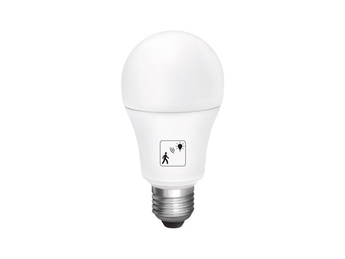 Bombilla LED con sensor de movimiento E27 10w Matel