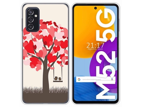 Carcasa Samsung Galaxy M52 5G TUMUNDOSMARTPHONE Dibujos Multicolor