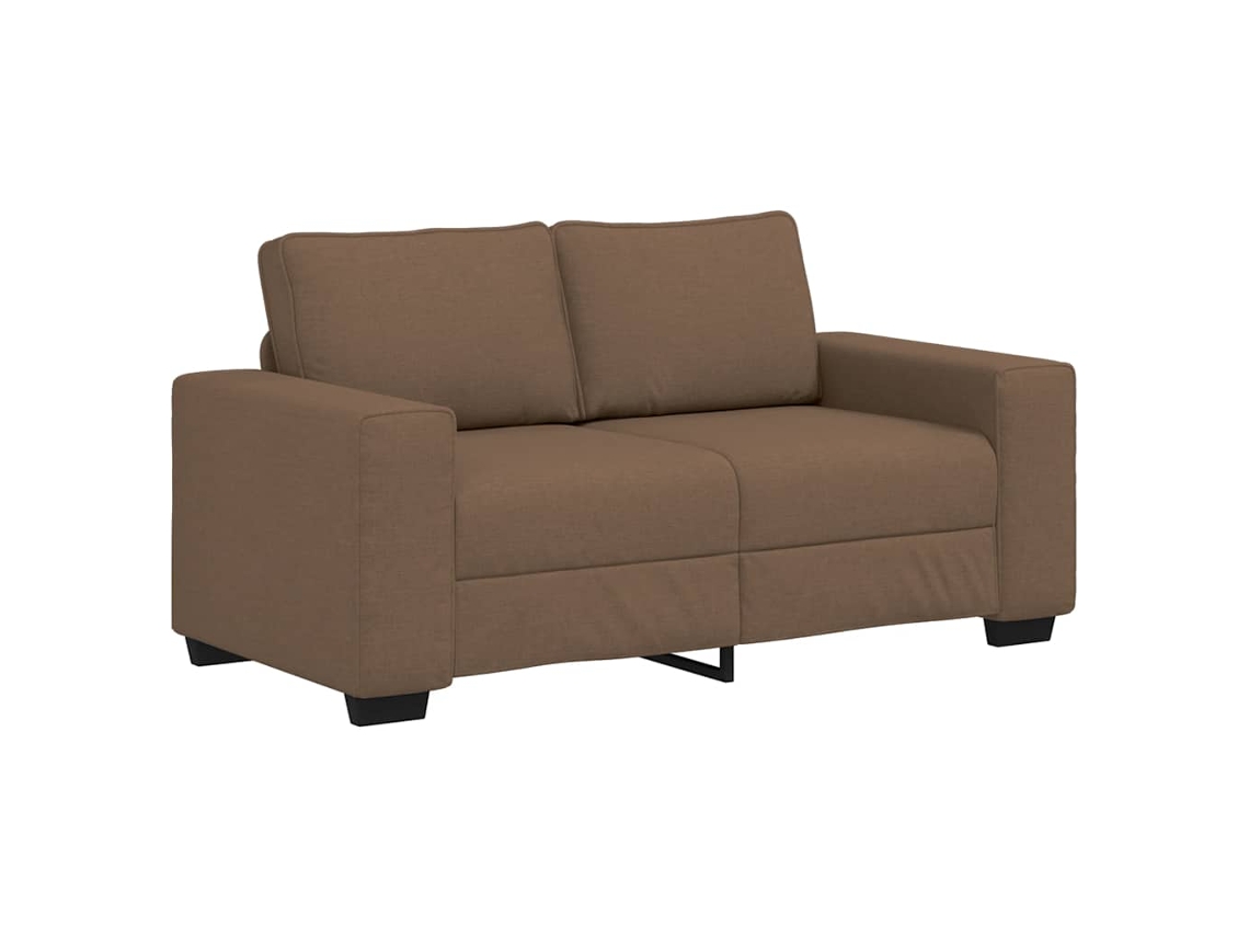 Maison Exclusive - Sofá De 2 Plazas Marrón, 160x77x82 Cm, Tela