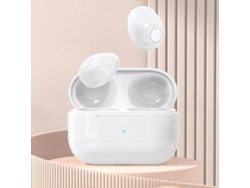 Mini Auriculares Inalámbricos Con Pantalla Táctil (blancos), Bluetooth 5.2, Tws, Para Juegos, Intraaurales, Cancelación De Ruido
