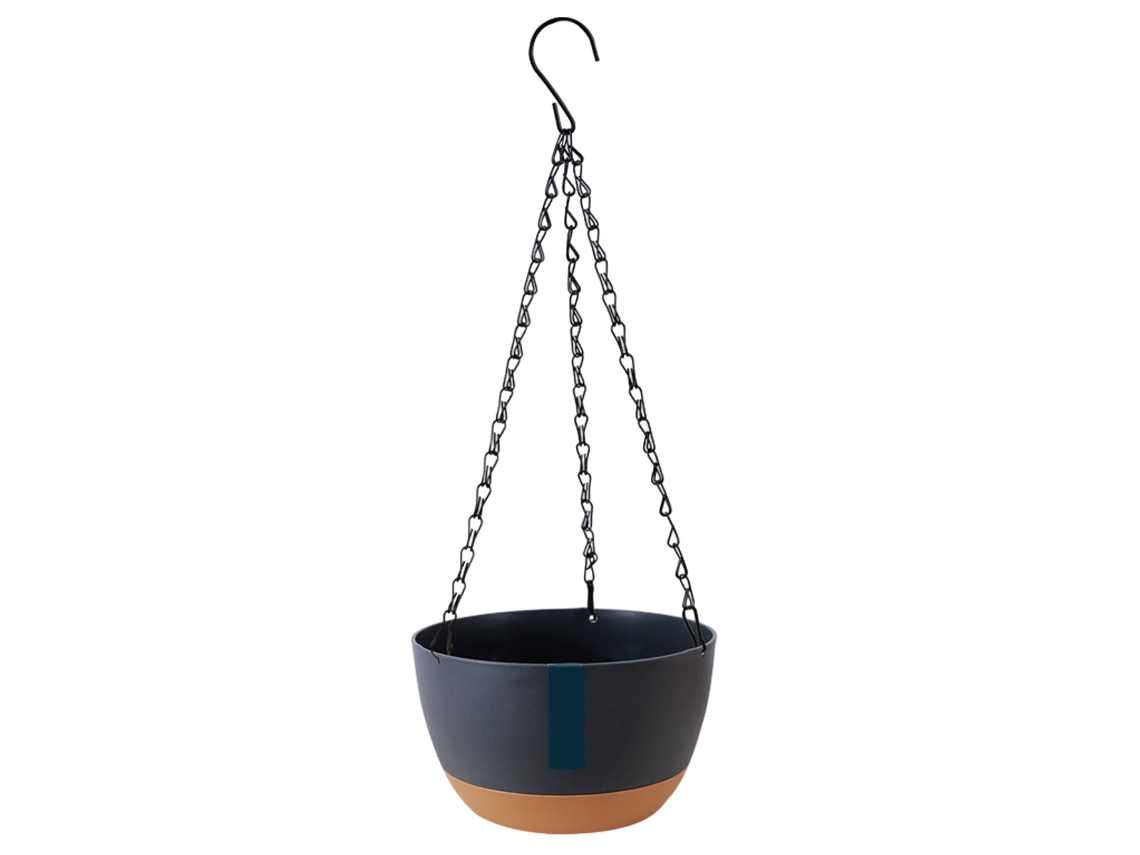 KOFIHETY Planta colgante con drenaje automático, macetas colgantes de flores auto-riego Plato extraíble de diseño poroso para plantas interiores al aire libre,