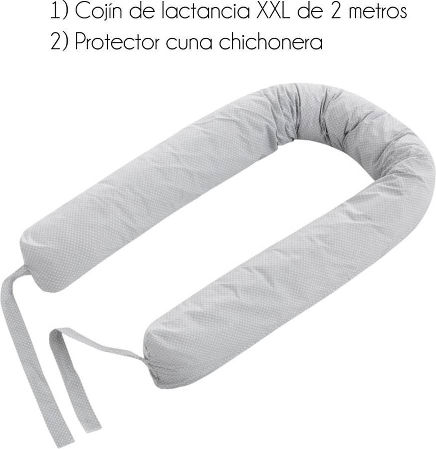 Nido COOL · DREAMS Lovely Bear Gris (Blanco, Gris - Algodón)