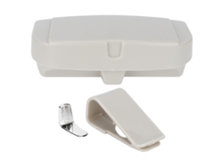 Soporte para gafas de sol, montura, entradas, almacenamiento universal, beige