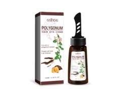 Peine De Tinte De Cabello Eelhoe Polygonum, Limpieza Profunda, Seco, Suave, Cabello Negro Brillante