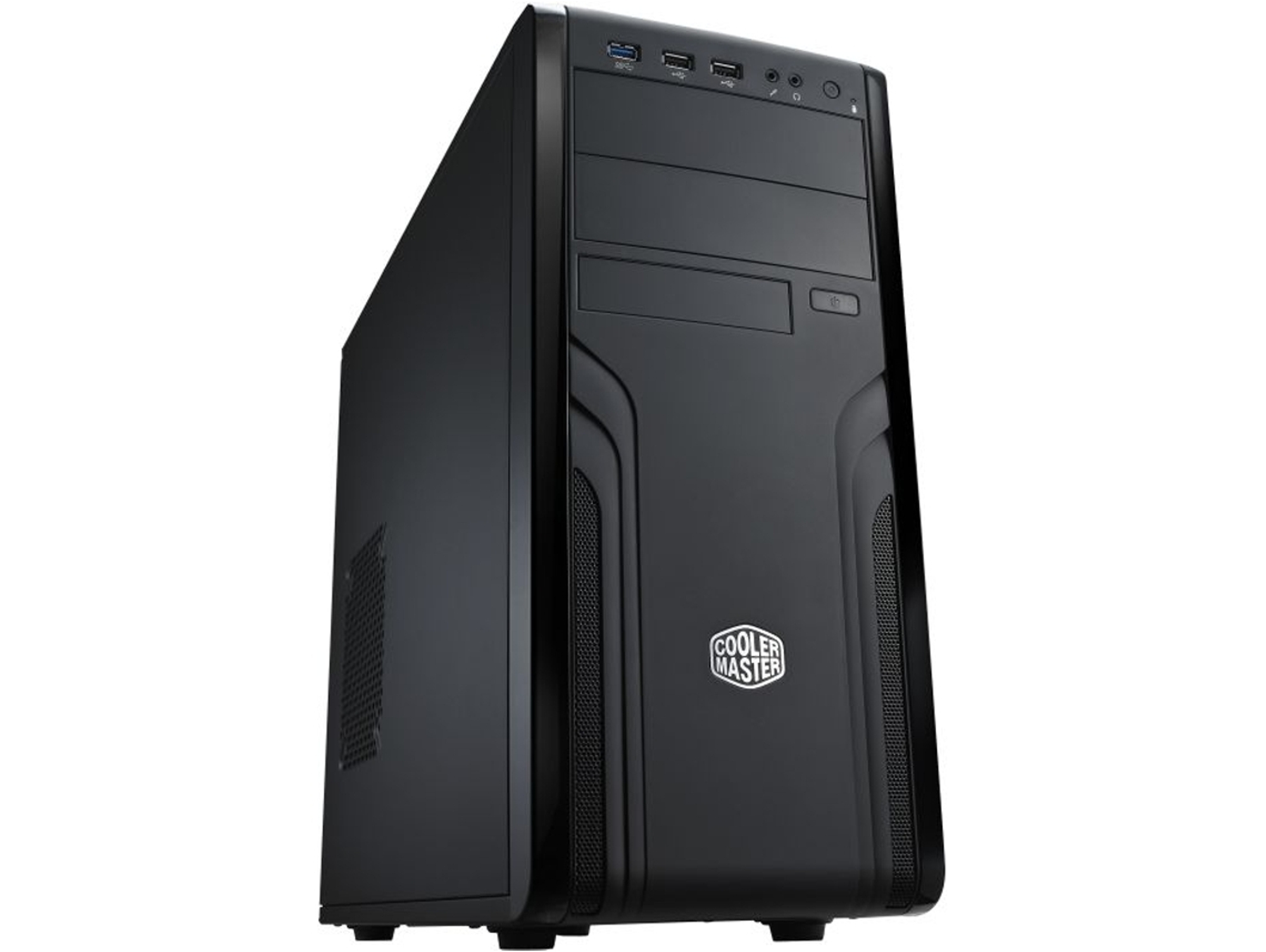 Caja PC COOLER MASTER FORCE 500 (ATX Mid Tower - Negro)