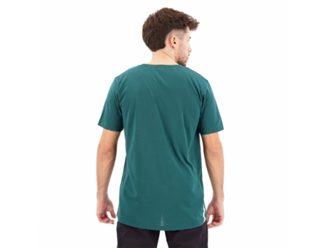 Jerseys ION Enduro Jersey Manga Curta S_logo Azul M Homem