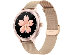 Reloj inteligente para mujer, resistente al agua IP68, con monitor de actividad física, presión arterial, frecuencia cardíaca, sueño, pasos, calorías, Bestvite (rosa)