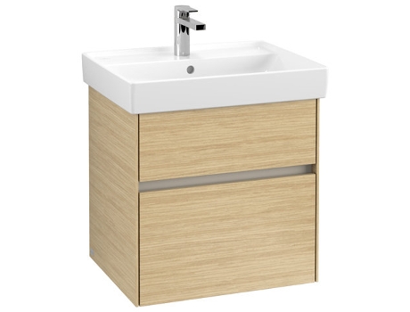 Villeroy &amp Boch Collaro tocador con iluminación 554x546x444 mm 2 cajones C008B0