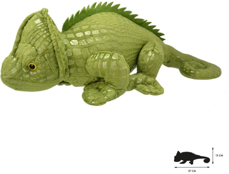 Peluche WILD PLANET Camaleón (37 x 11 x 13 cm - Poliéster)