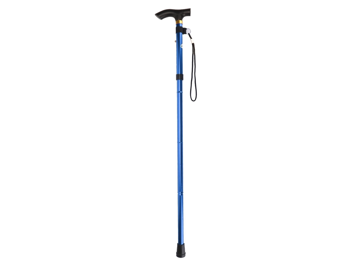 Muleta plegable para adultos, ergonómica, bastón para caminar.