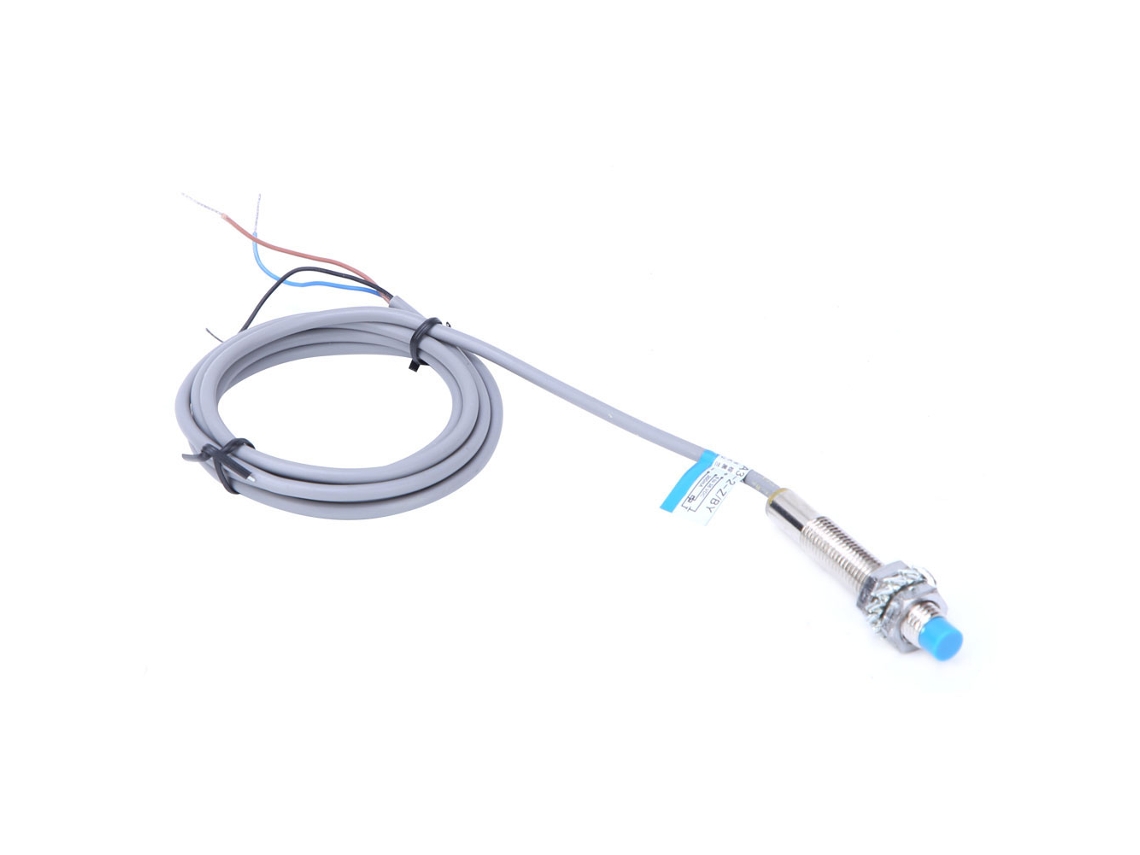 2026dz-10 Piezas Interruptor Proximidad Inductivo Lj8a3-2 Z M8 Dc 3 Cable Pnp No Sensor Switch