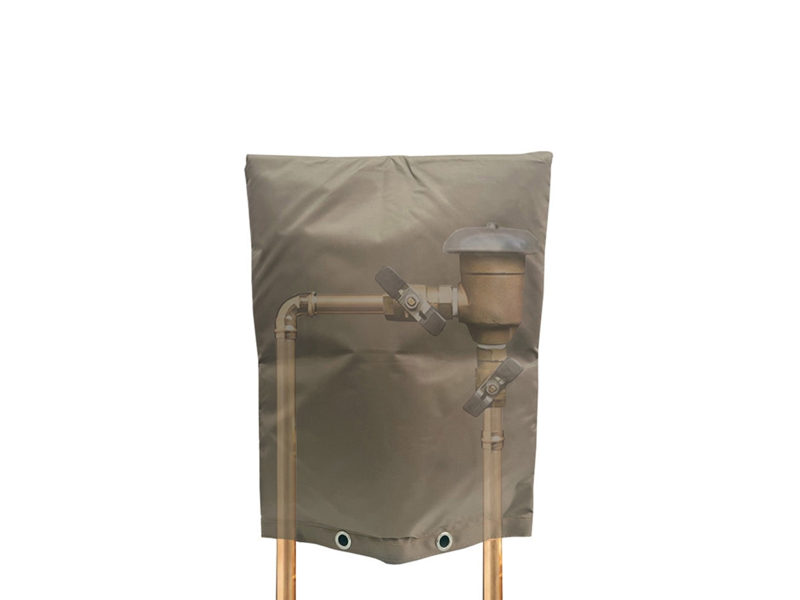 Cubierta aislante de 16 x 20 pulgadas para válvula antirretorno para protección de tuberías en invierno (Otros)