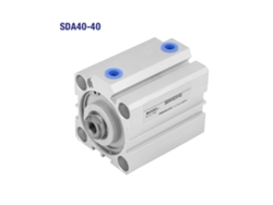 Cilindro Neumático Delgado De Aleación De Aluminio De 40 Mm, 0,15-0,8 Mpa, 40 Mm De Trabajo