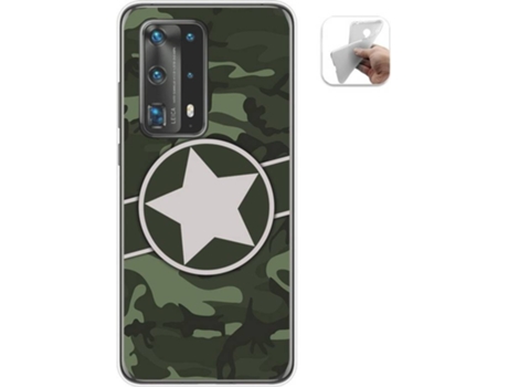 Carcasa Huawei P40 Pro TUMUNDOSMARTPHONE Camuflaje 01 Multicolor