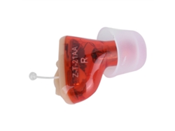 Audífonos Digitales An127 Para Oído Derecho, Color Rojo, Con Reducción De Ruido Y Amplificador Auditivo Discreto.