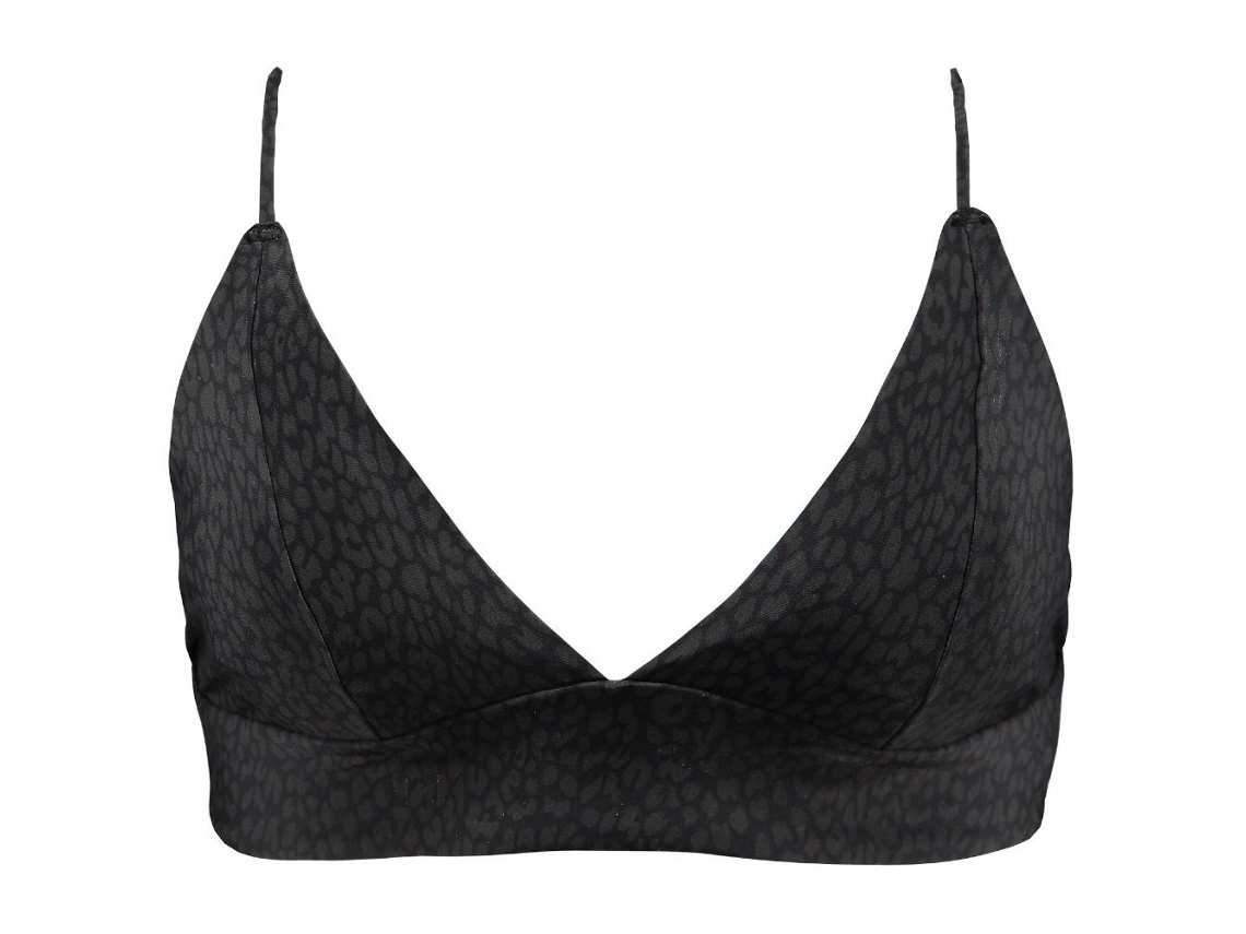 Top de Biquíni Bathers Preto Xs Mulherbarts