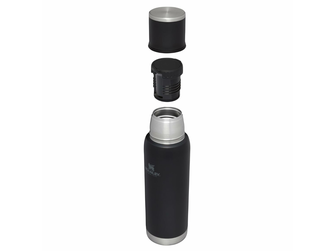 Termo STANLEY The Adventure (Negro - Acero Inoxidable - 1 L)