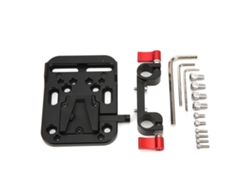 2026-placa De Batería Con Bloqueo V Mount Para Cámaras Dslr, Placa De Montaje V Lock