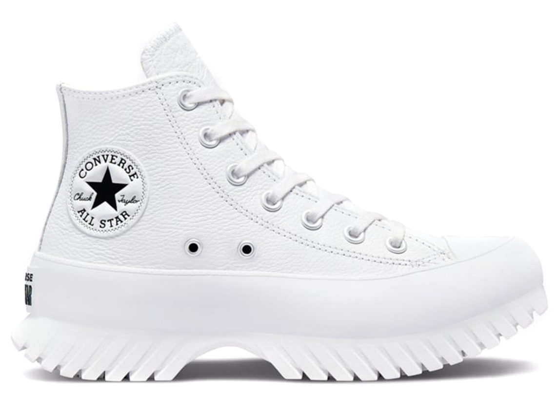 Zapatillas CONVERSE Chuck Taylor All Star Lugged 2.0 Leather Mujer 38 Blanco Worten.es