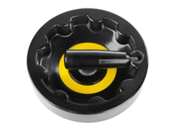Volante De Mão De Plástico Preto Plegável Com Alça Giratória 18*200 Para Máquina-ferramenta De Torneira